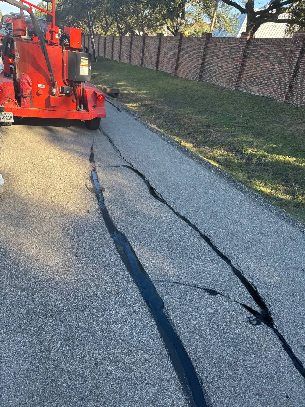 Asphalt Crack Repair
